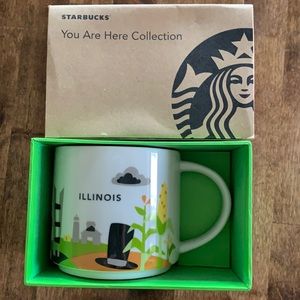 Starbucks Illinois “you are here” mug. New in box.